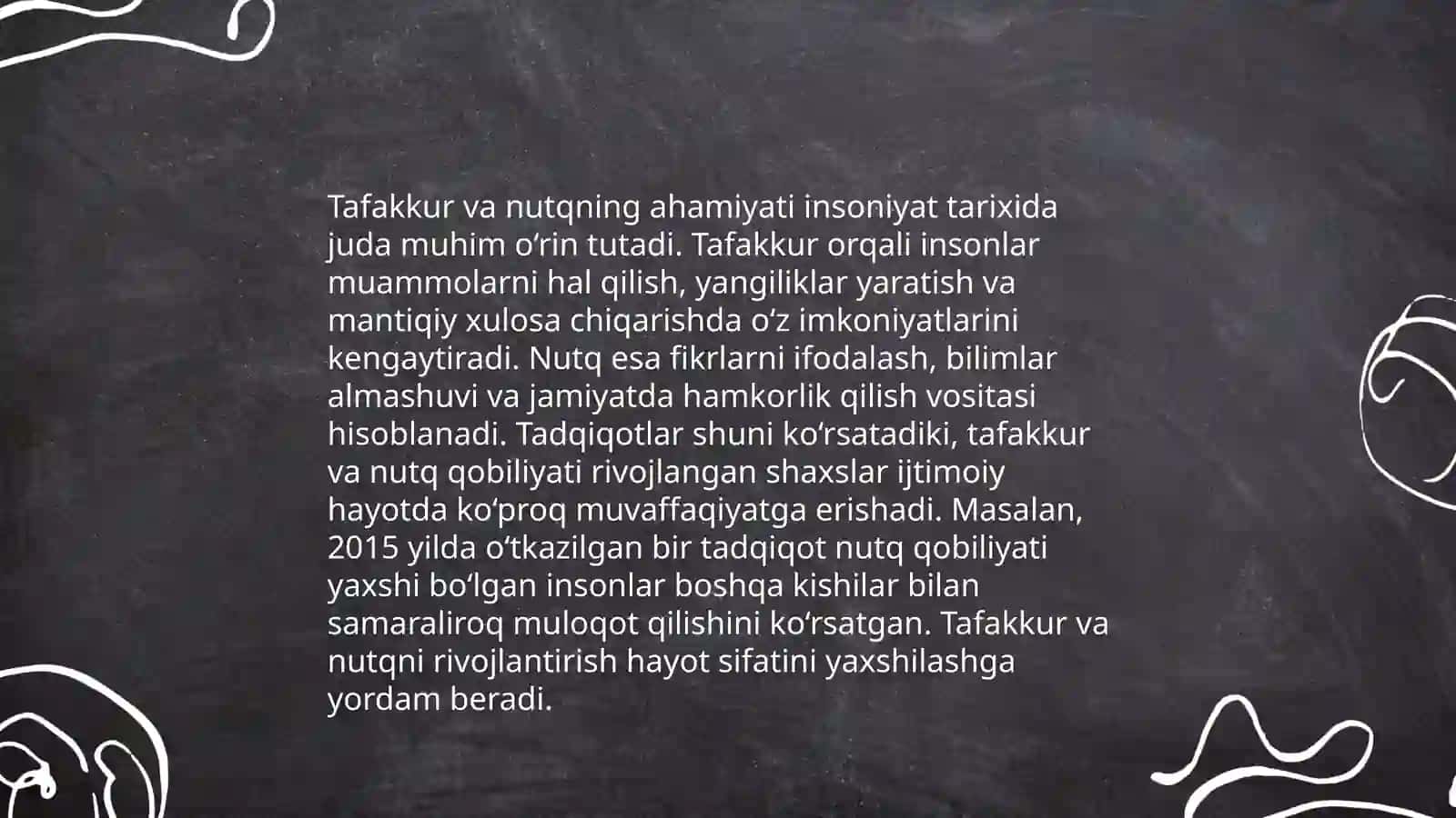 Tafakkur va Nutq 3