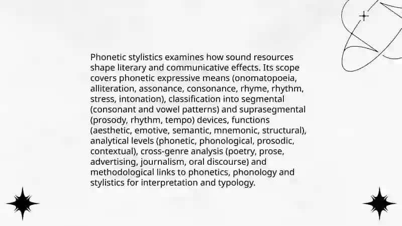 Phonetic Stylistic 3