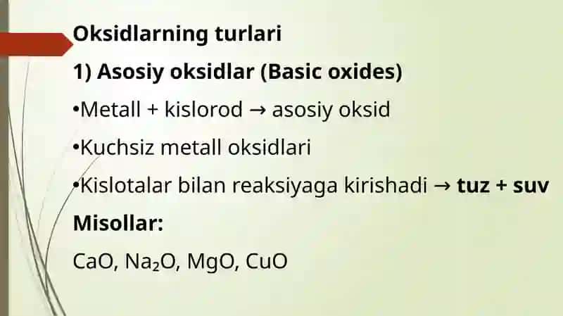Oksidlar 3