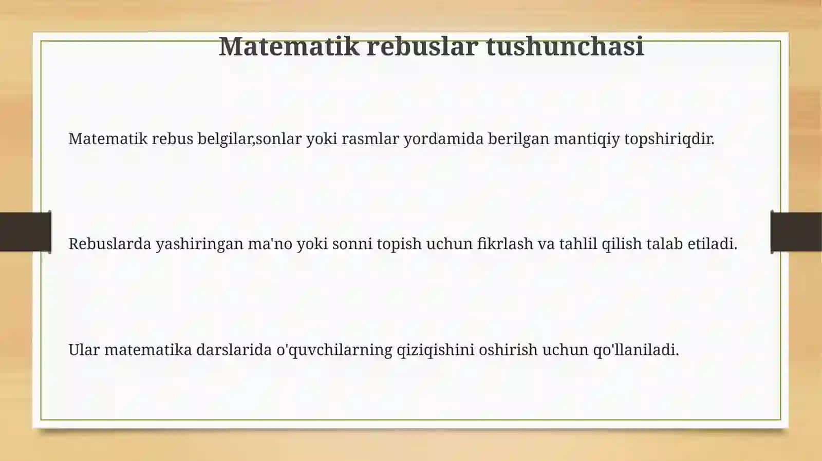 Matematik rebuslar 3