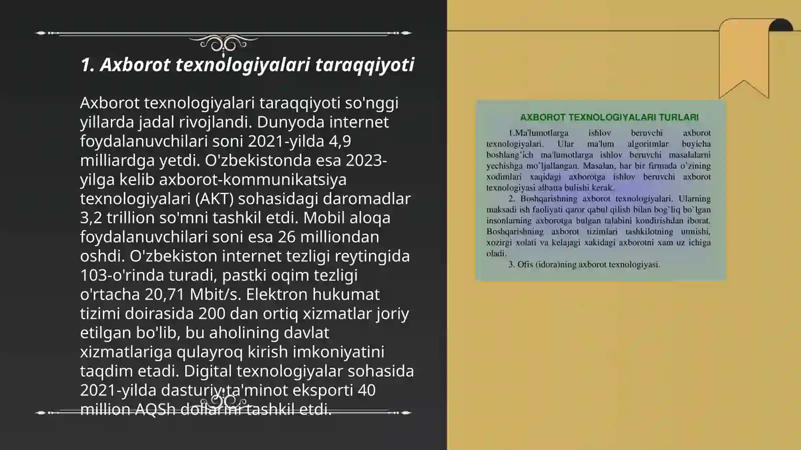 Axborot va jamiyat 3