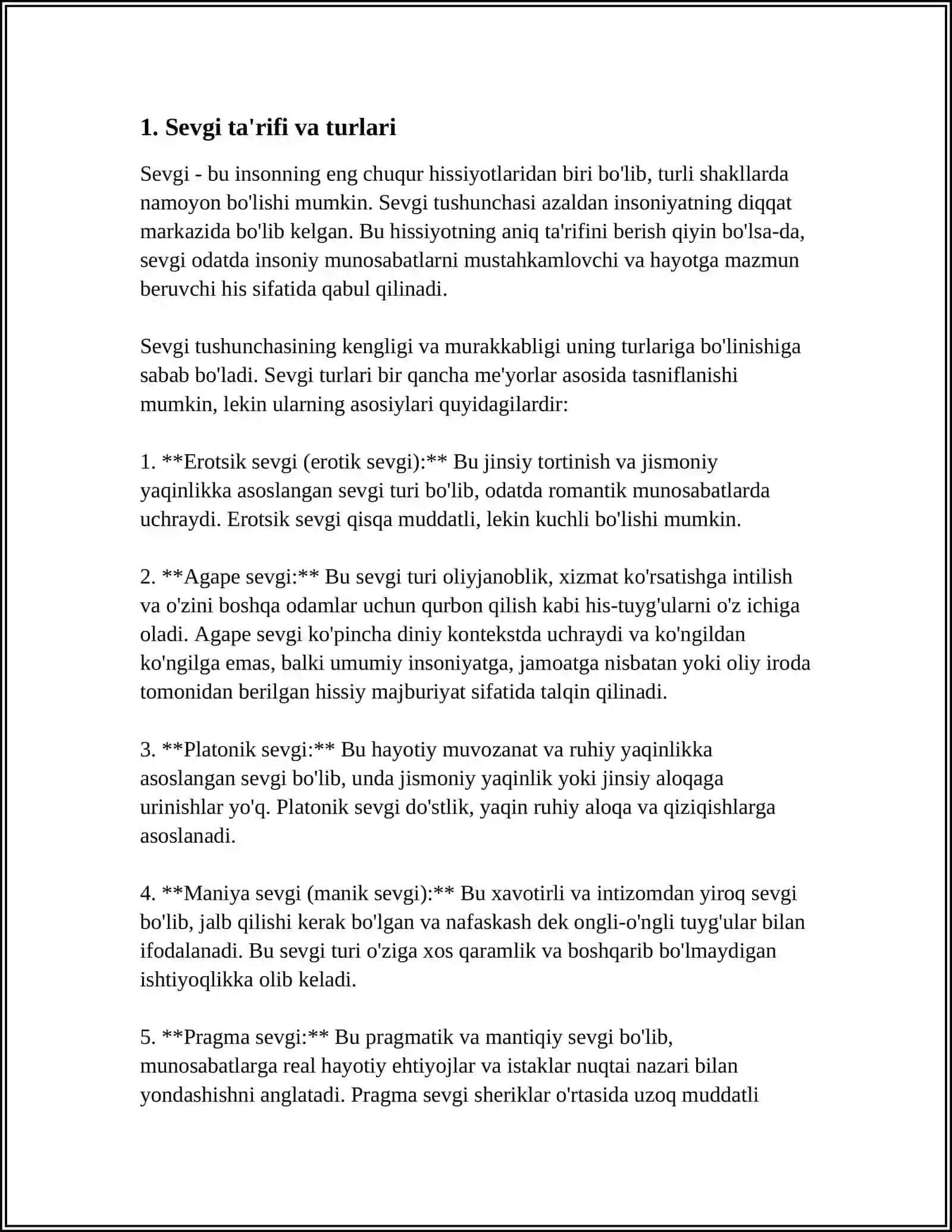 SEVGI 3