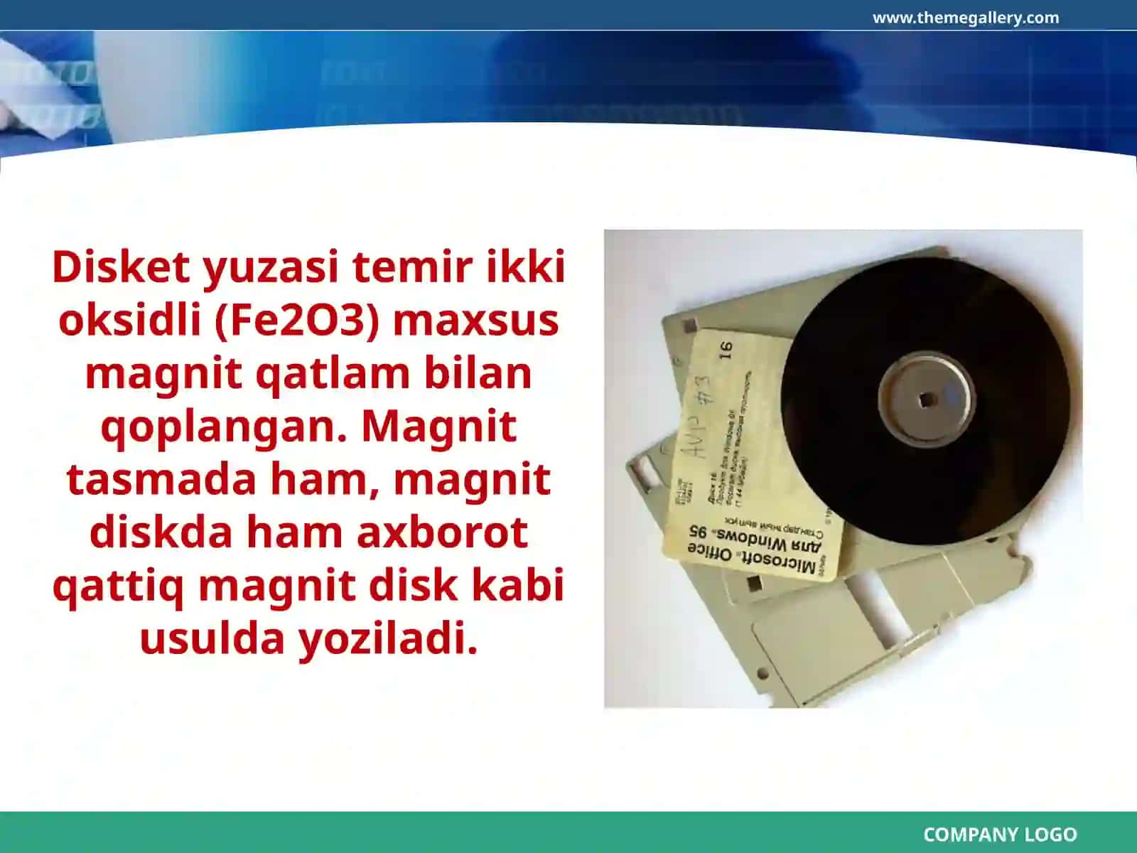 8-sinf Informatika Kompyuterning tashqi xotirasi bilan ishlash 3