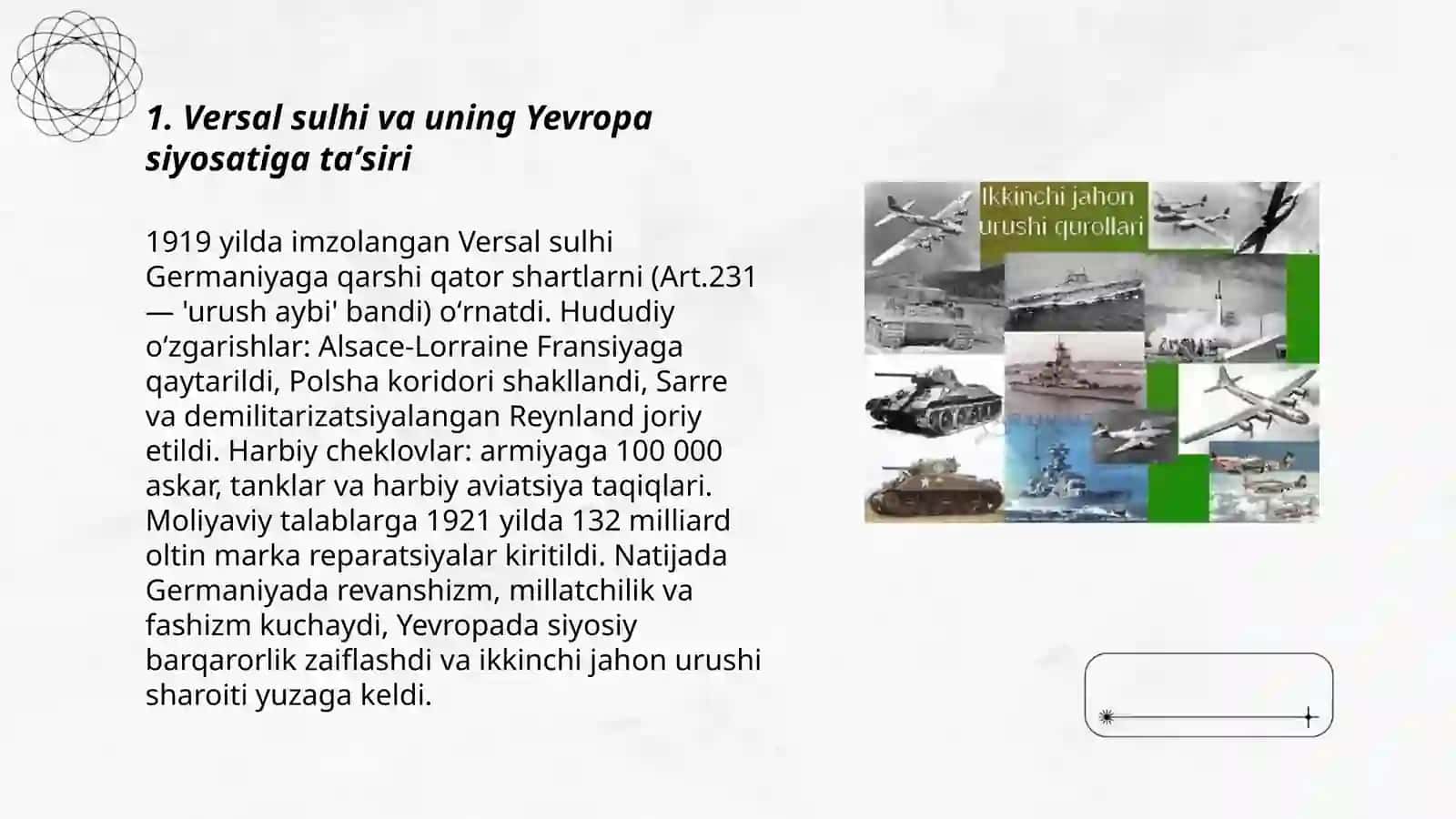 Versal sulhi va Yevropa siyosati 3