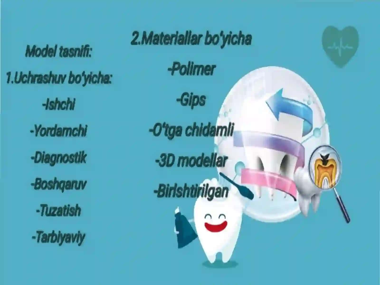 Stomatologiyada modellarni tayyorlash. Gipsli modellar 3
