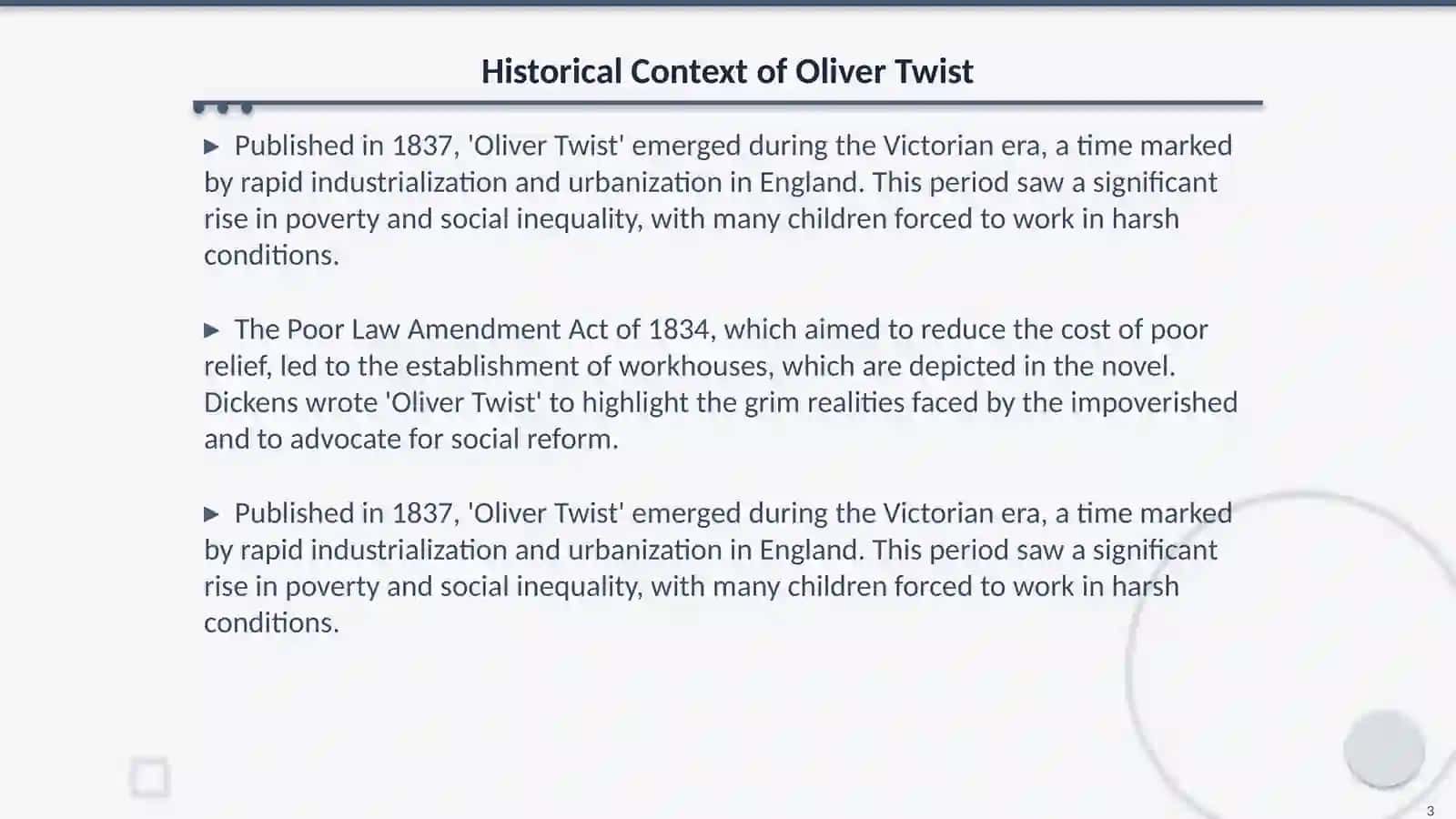 Oliver Twist Charles Dickens 3