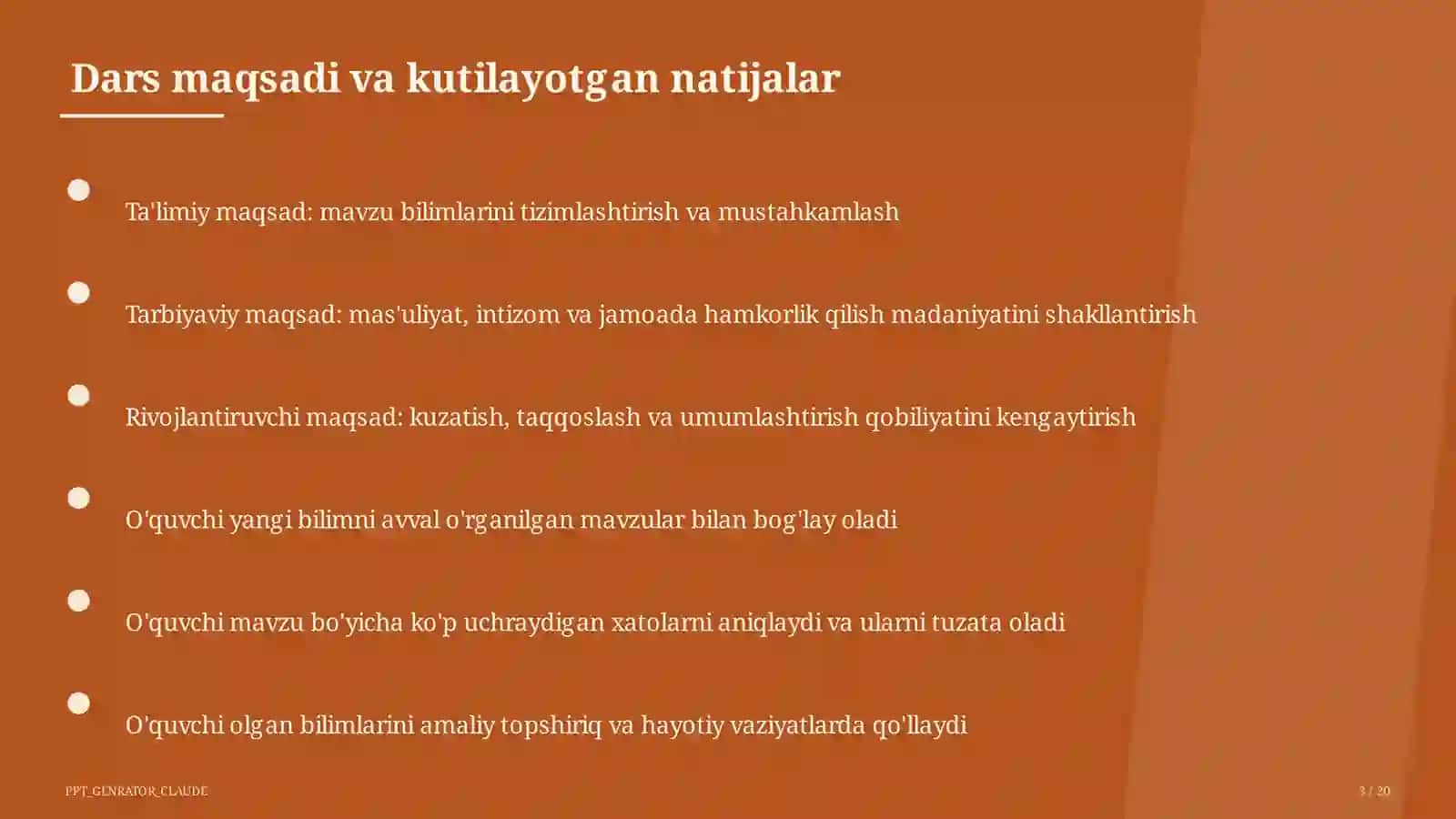 Vaqt va kalendar: astronomik asoslar (10-sinf) 3