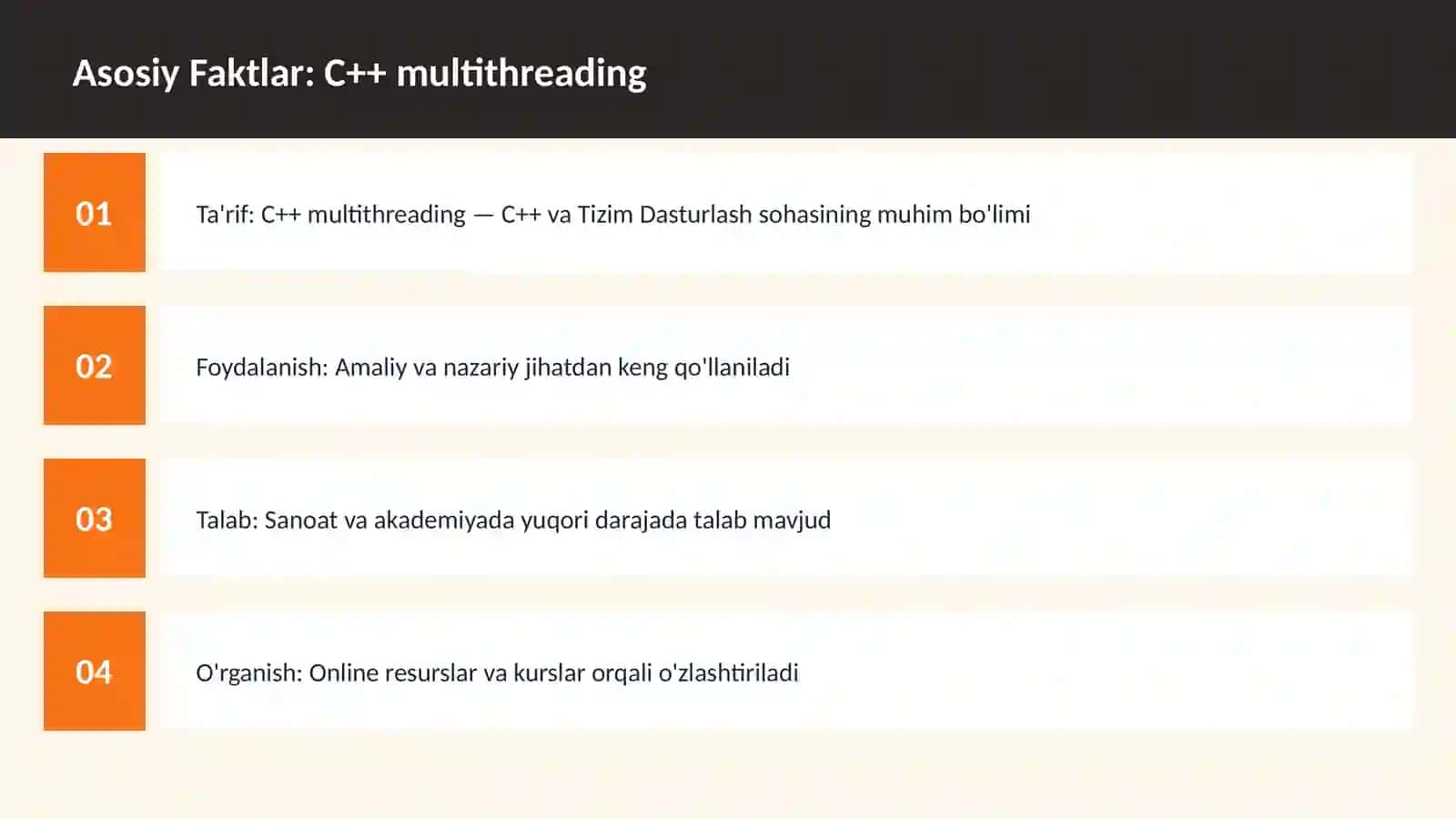 C++ multithreading 3
