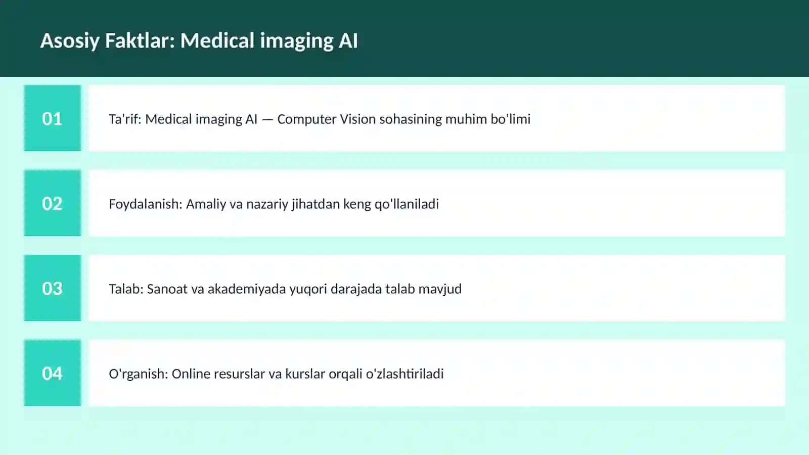 Medical imaging AI 3