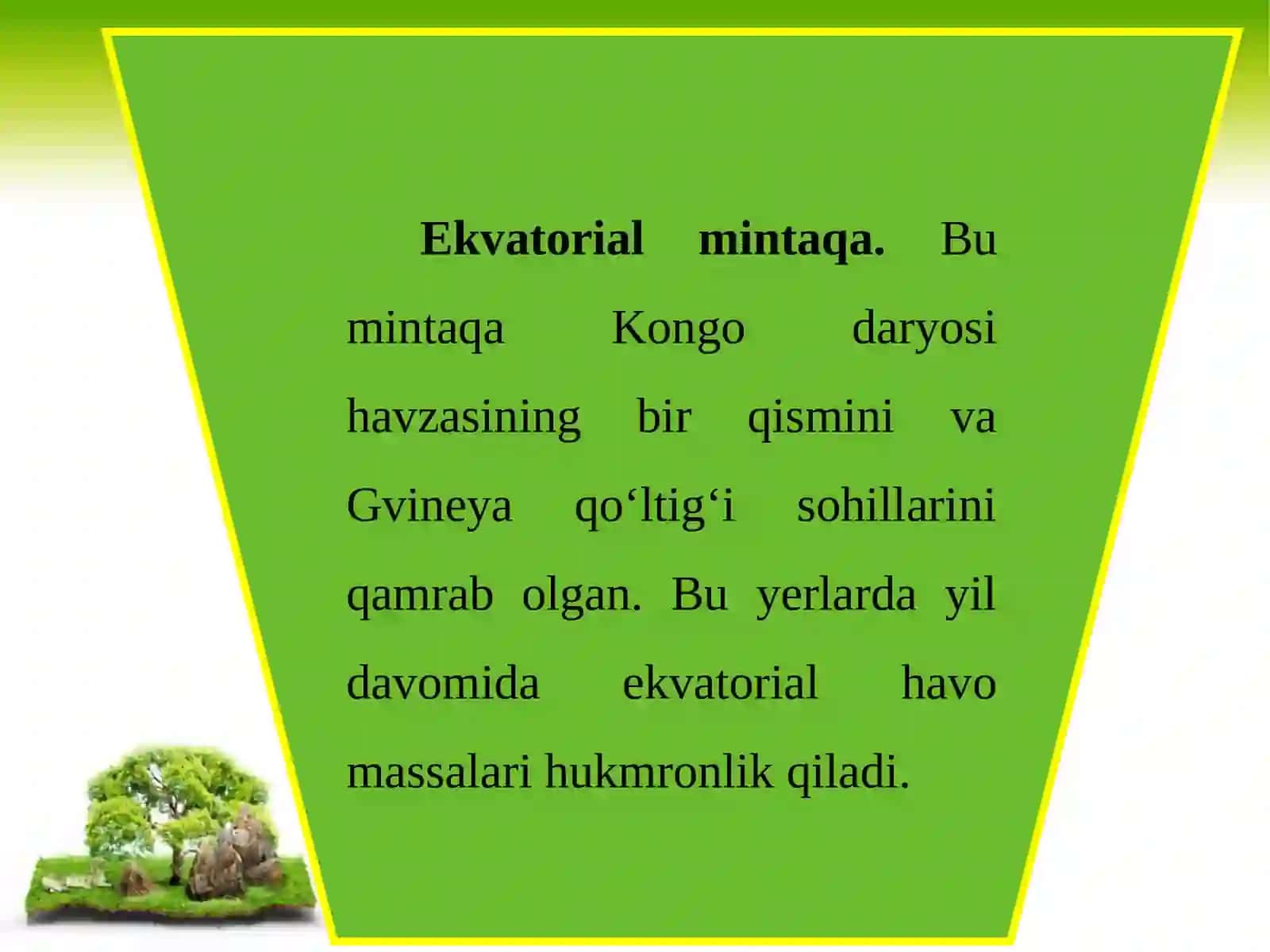 Afrikada iqlim mintaqalari 3