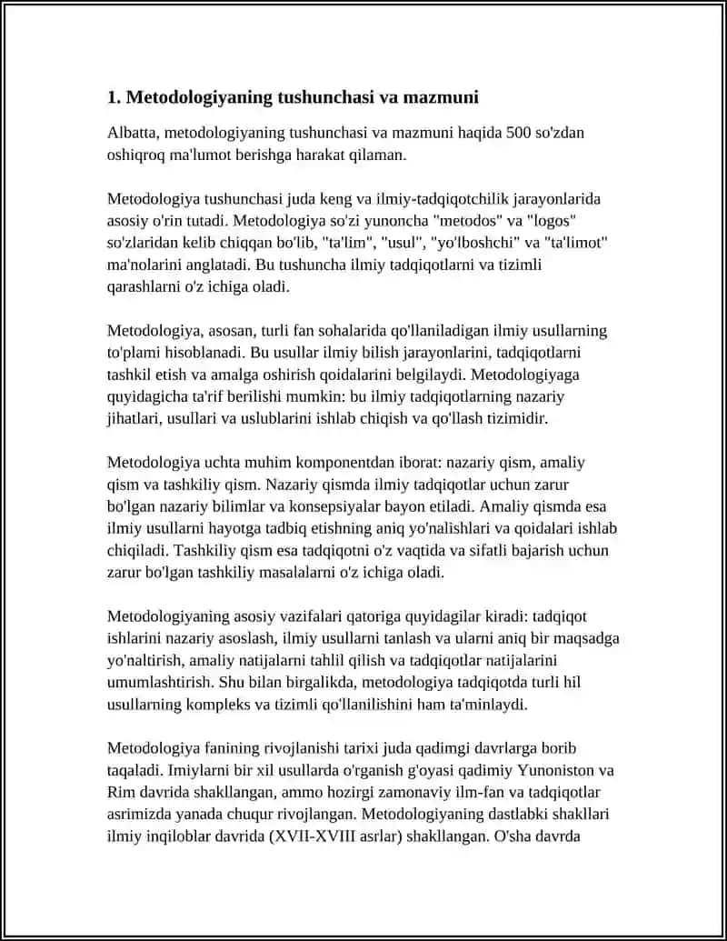 METODOLOGIYANING MANOLARI VA SHAKLLARI 3