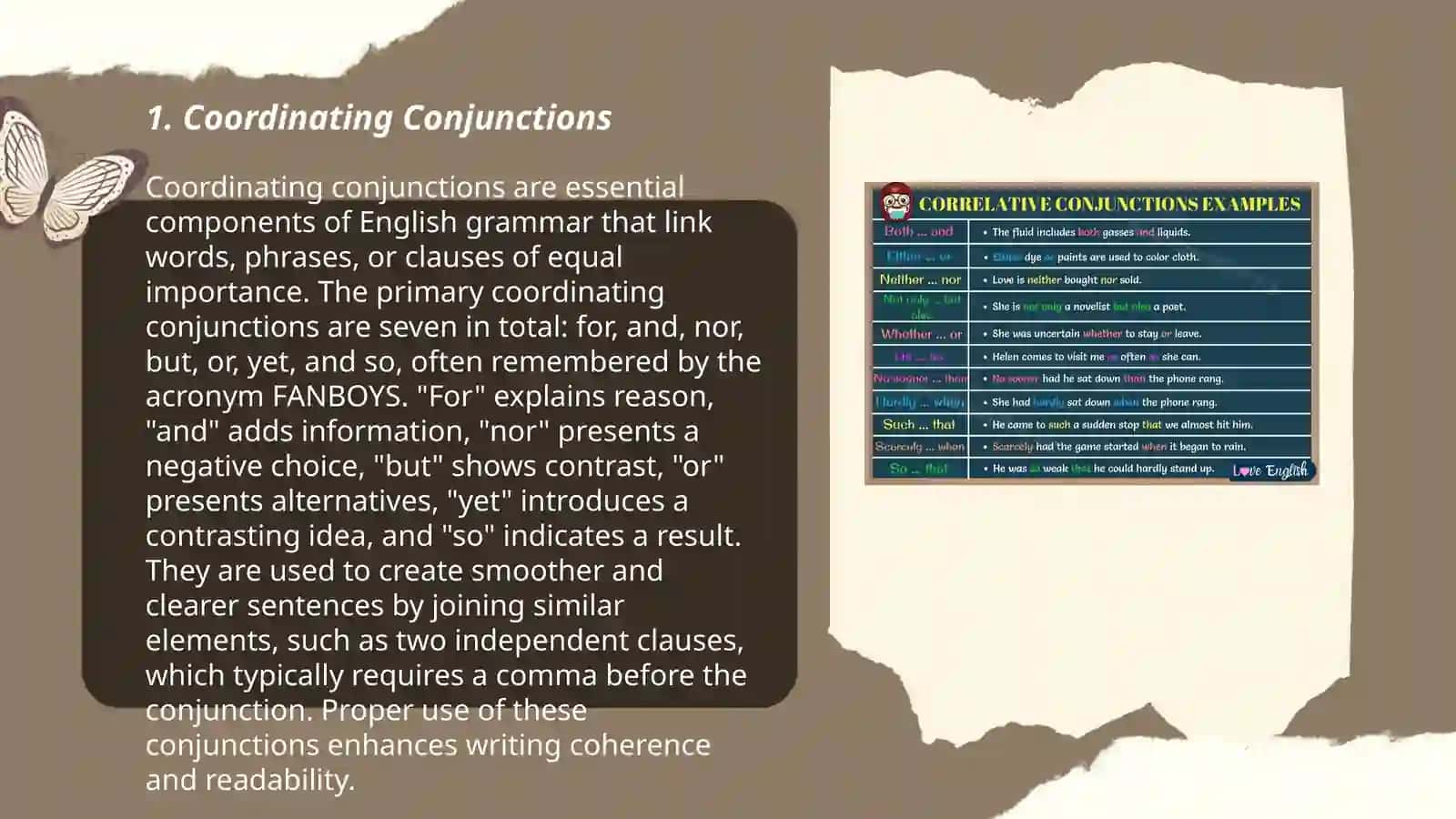 Conjunctions 3