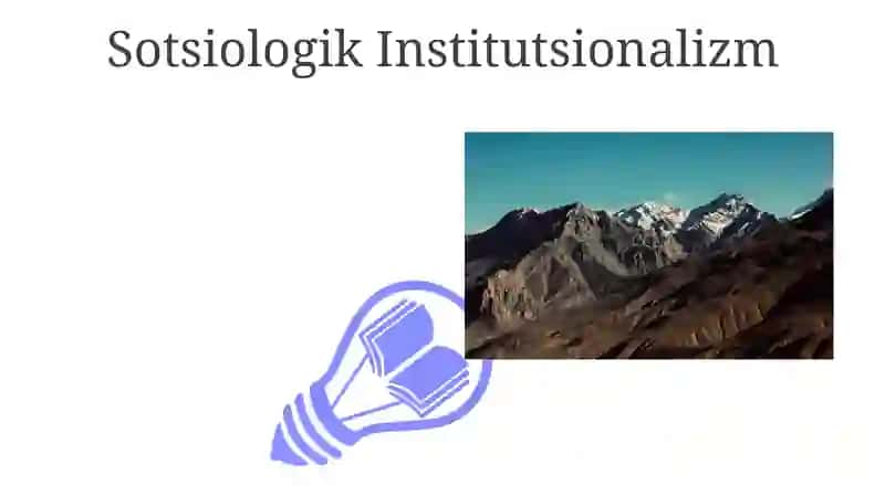 Institutsionalizmning asosiy xususiyatlari,evolyutsiyasi 3