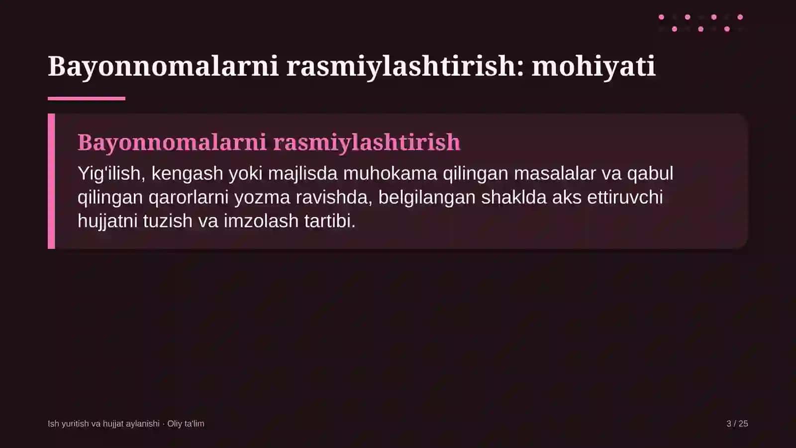 Islomiy moliya tashkilotlarida bayonnomalarni rasmiylashtirish 3
