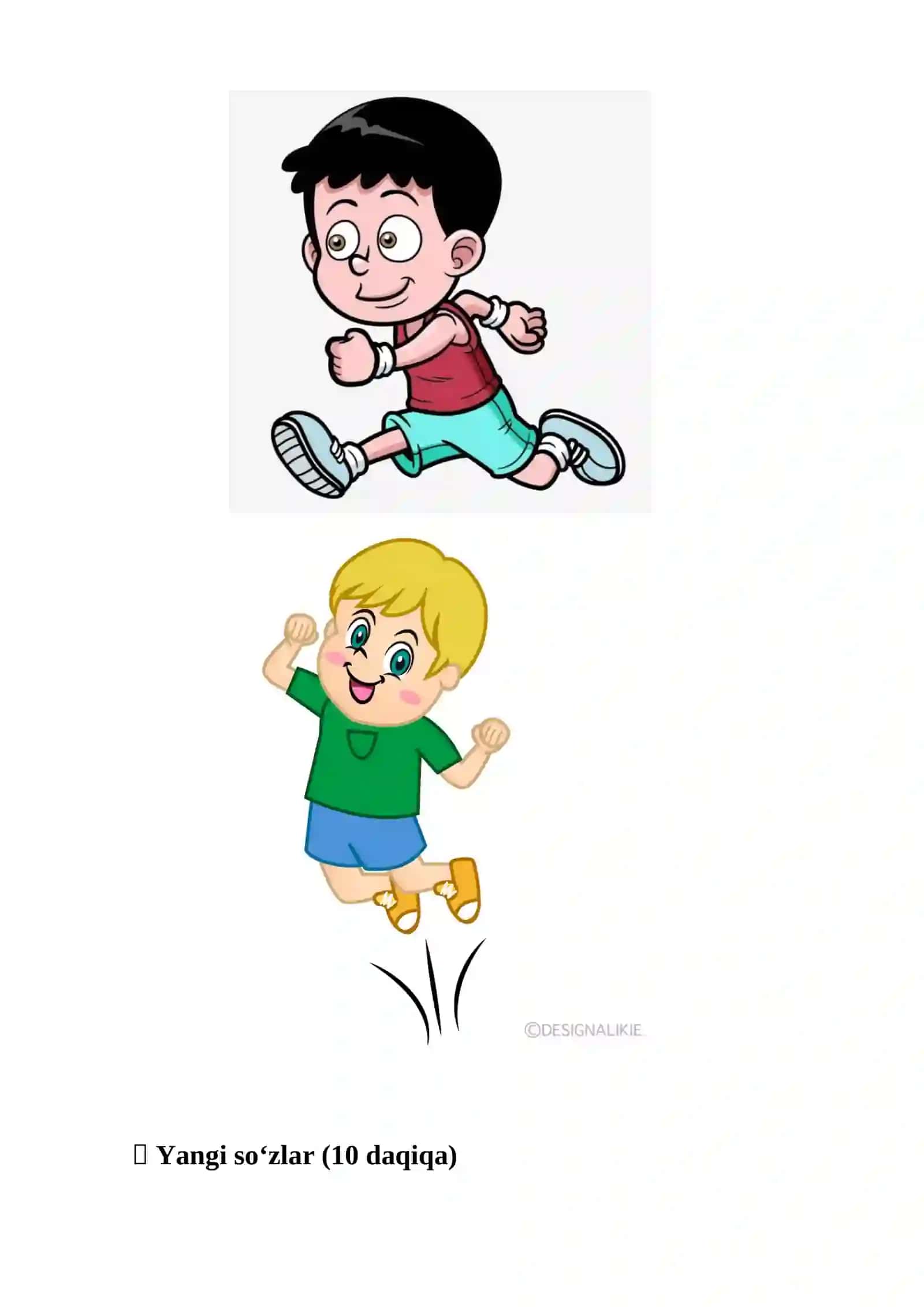 Activities (Harakatlar) 3