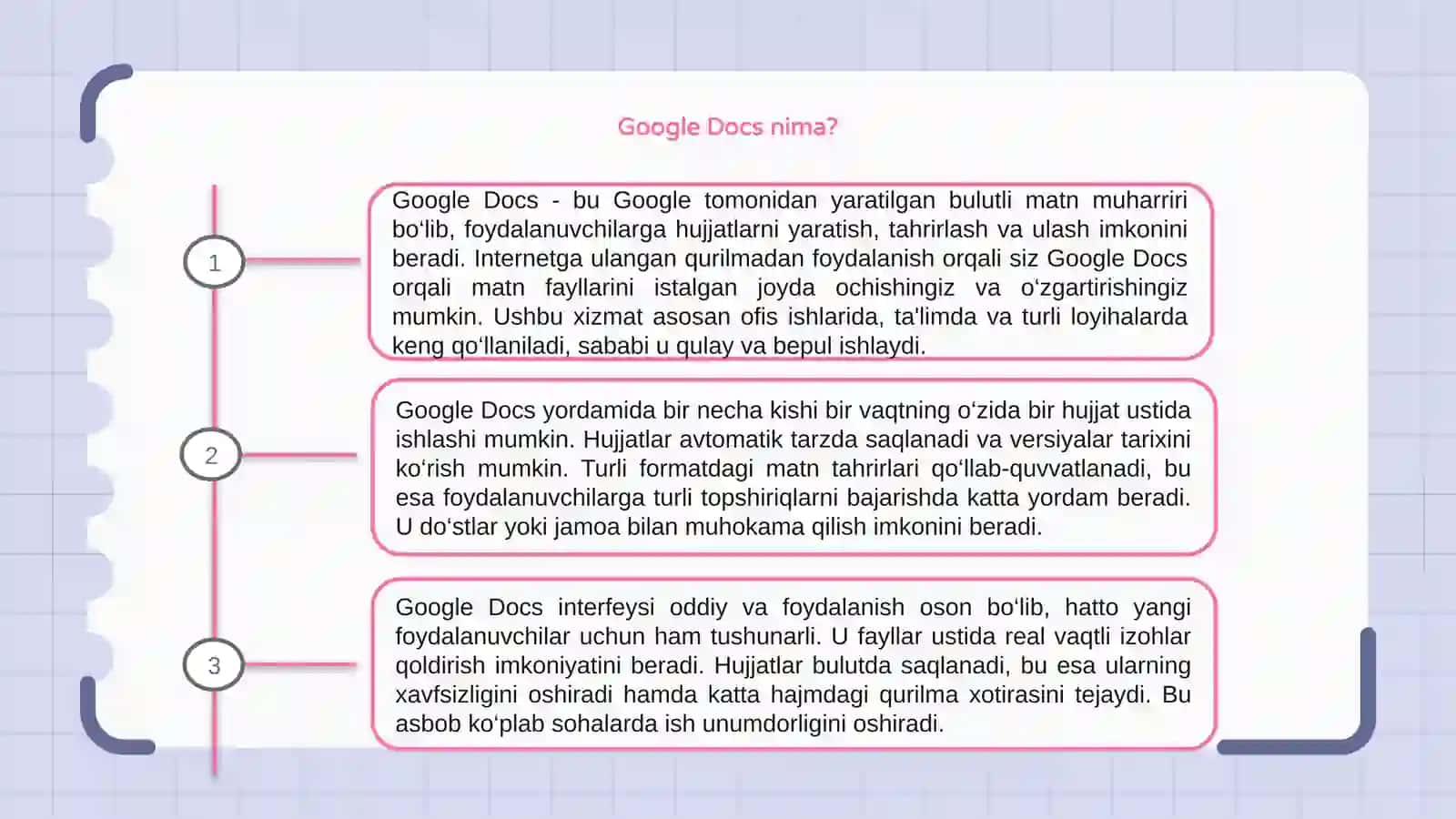 Google Docs 3