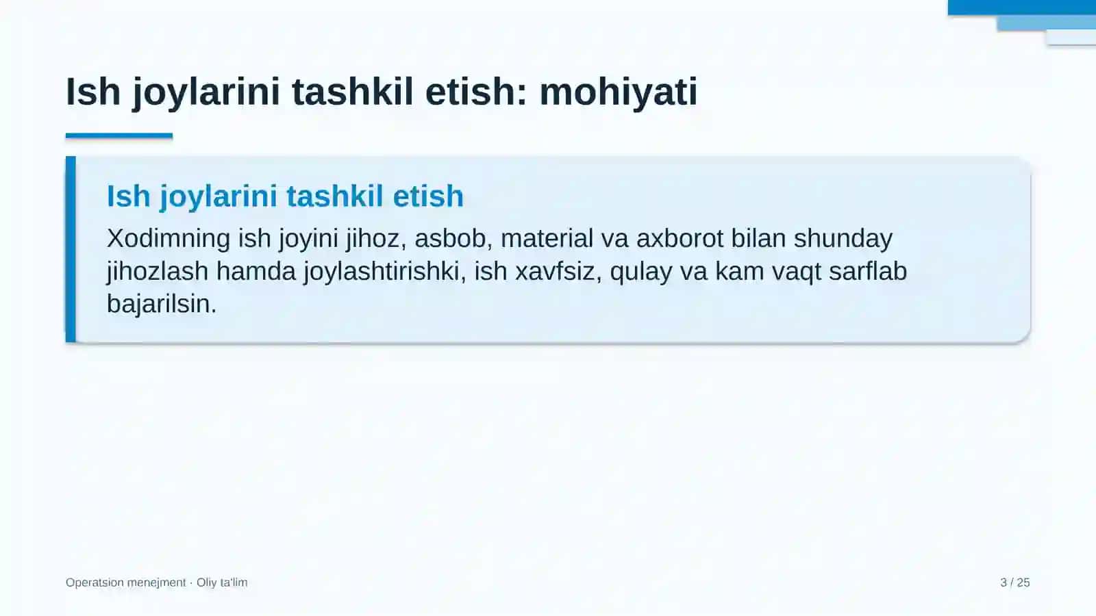 avtoservis korxonalarida ish joylarini tashkil etish 1741 3