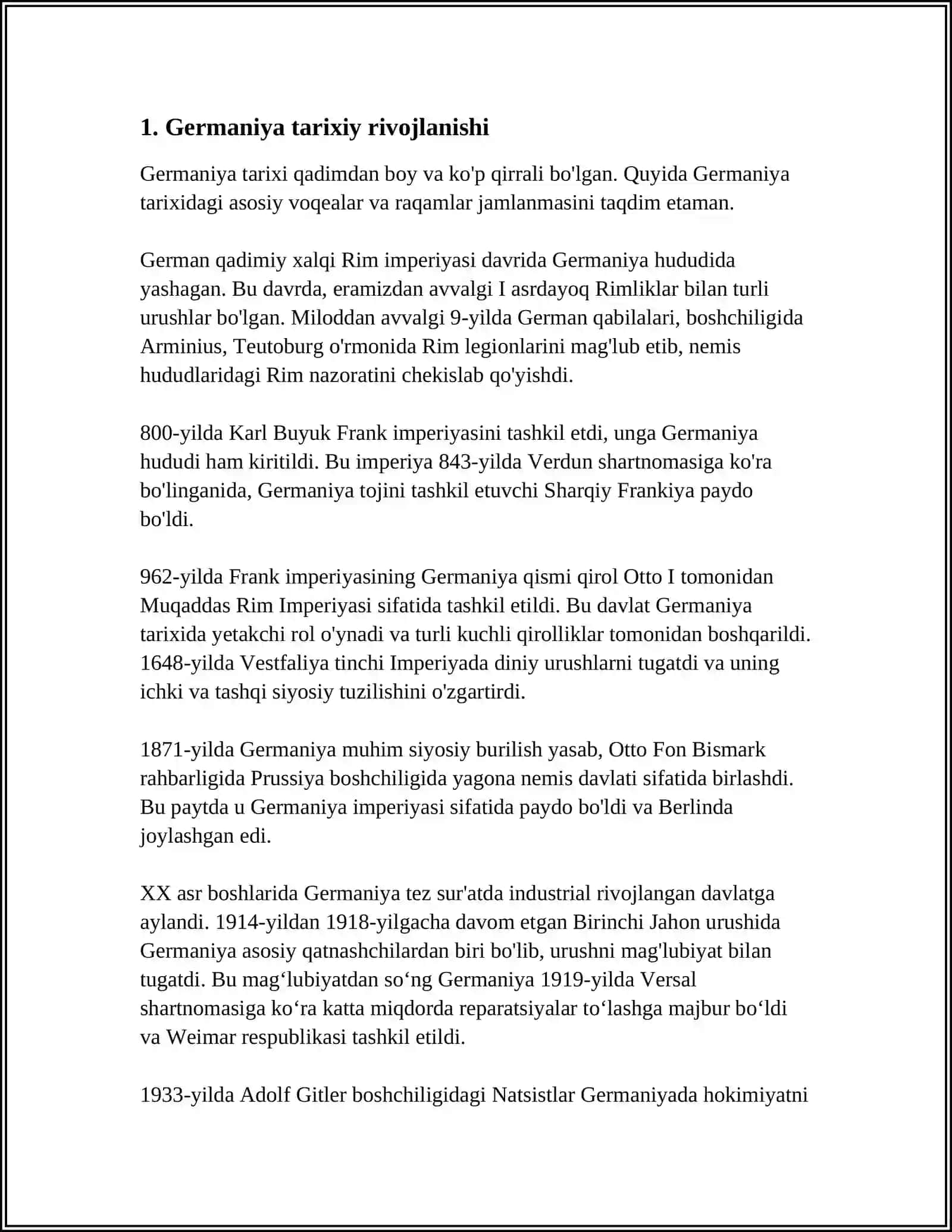 GERMANIYA TARIXIY TA'LIMOTLARI 3