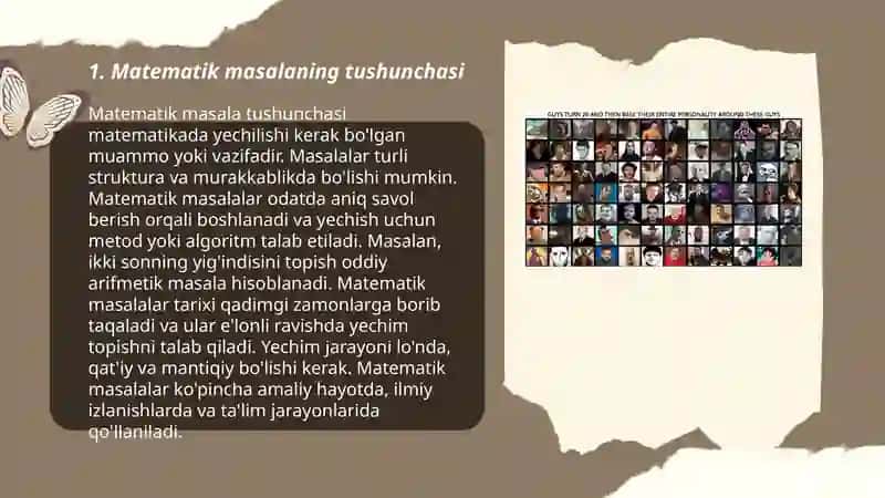 Matematika darsi 3