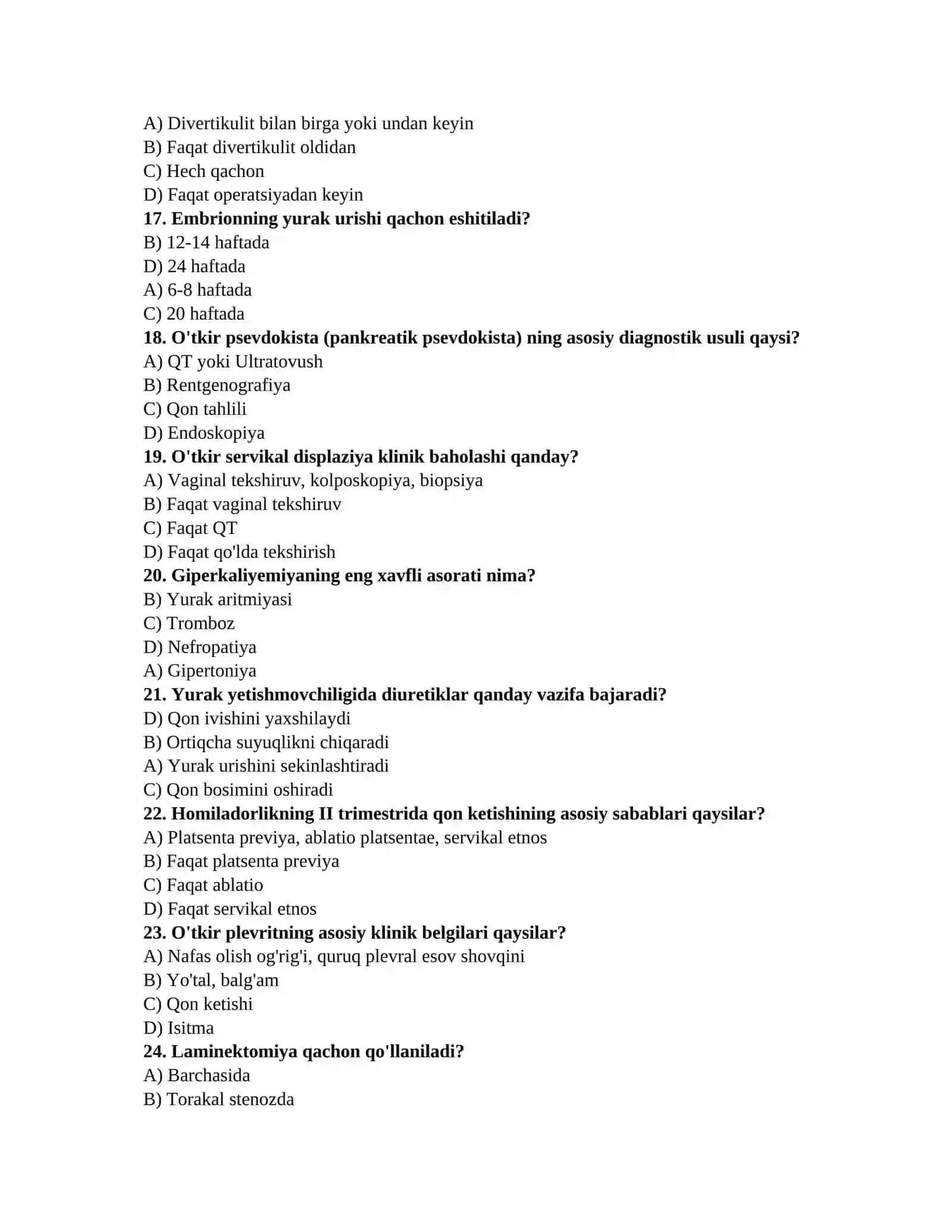 Klinik diagnostika testlari 3