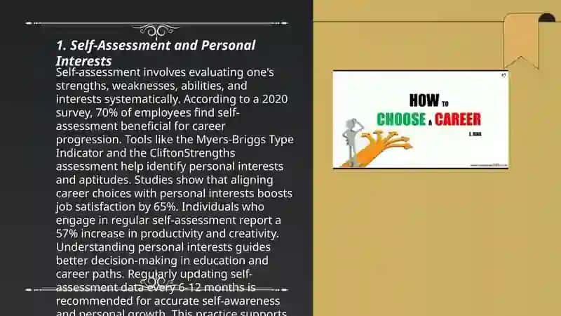 Self-Assessment and Personal Interests 3