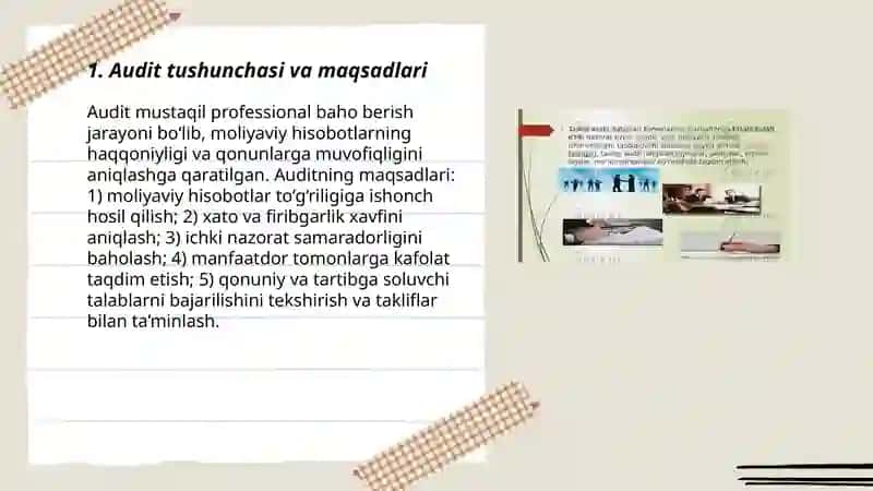 Audit va boshqa kafolat topshiriqlari 3
