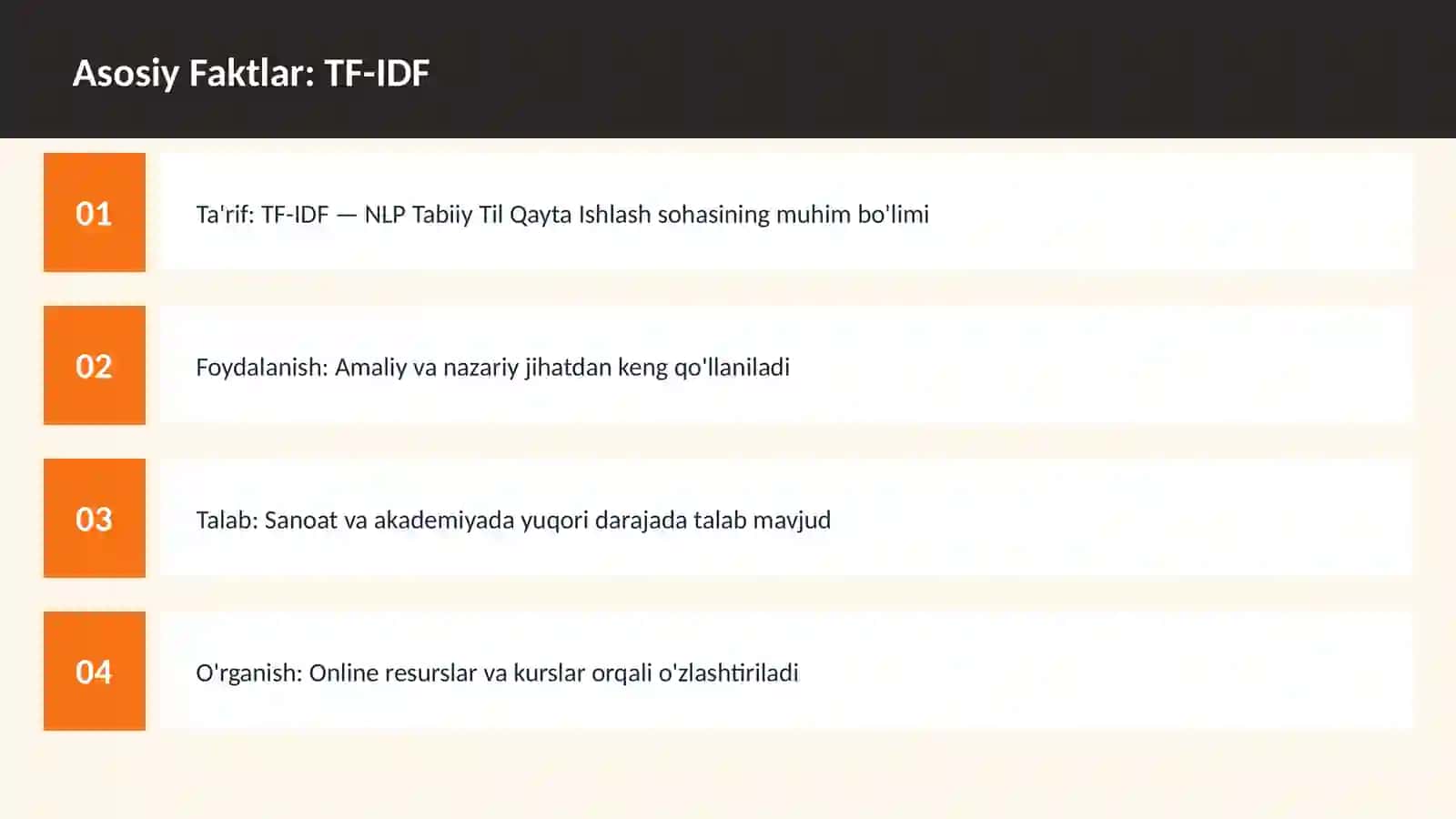 TF-IDF 3