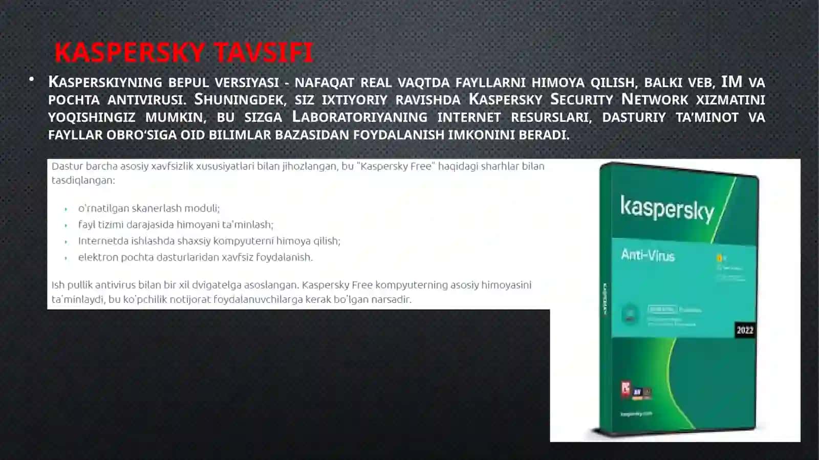 KasperSky Free 3