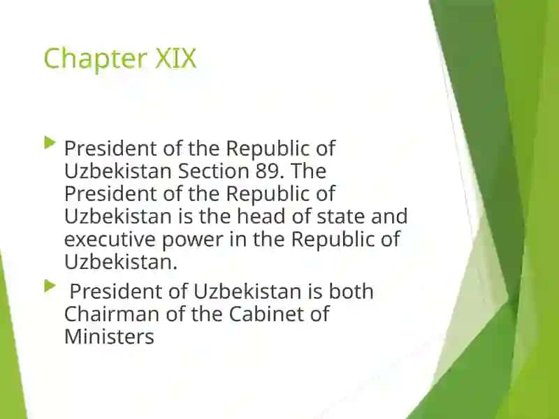 Political System in Uzbekistan 3