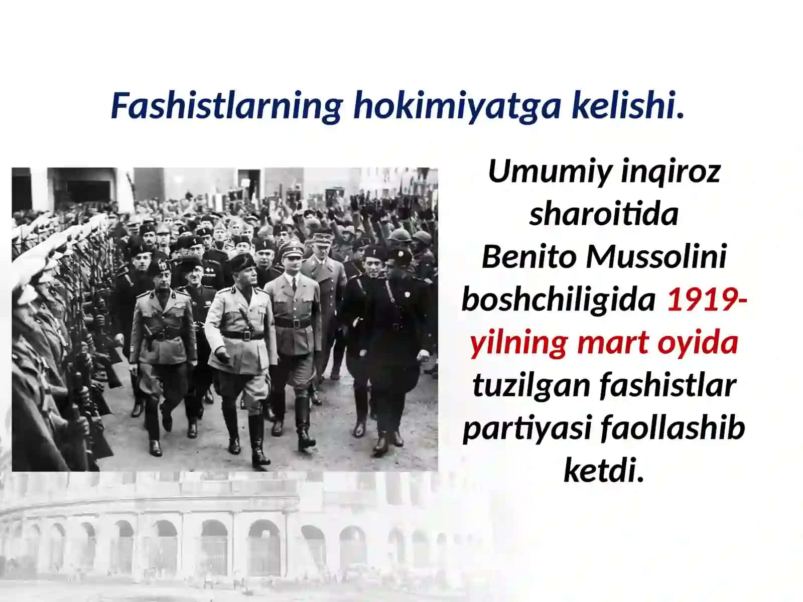 1918 –1939-yillarda Italiya va Ispaniya 3