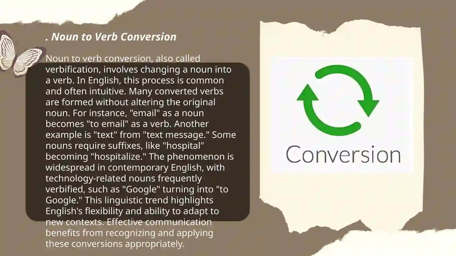 Conversion in word formation 3