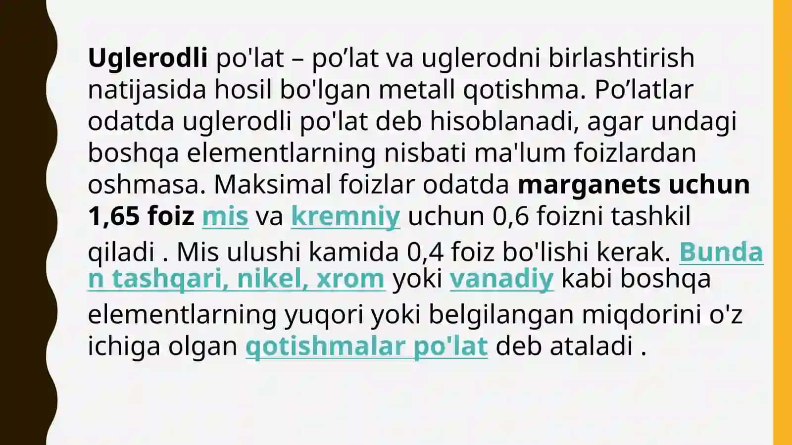 Uglerodli po’latlar 3