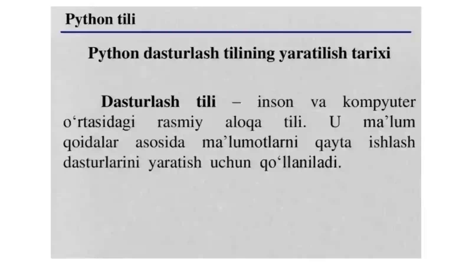 Python-Kirish 3