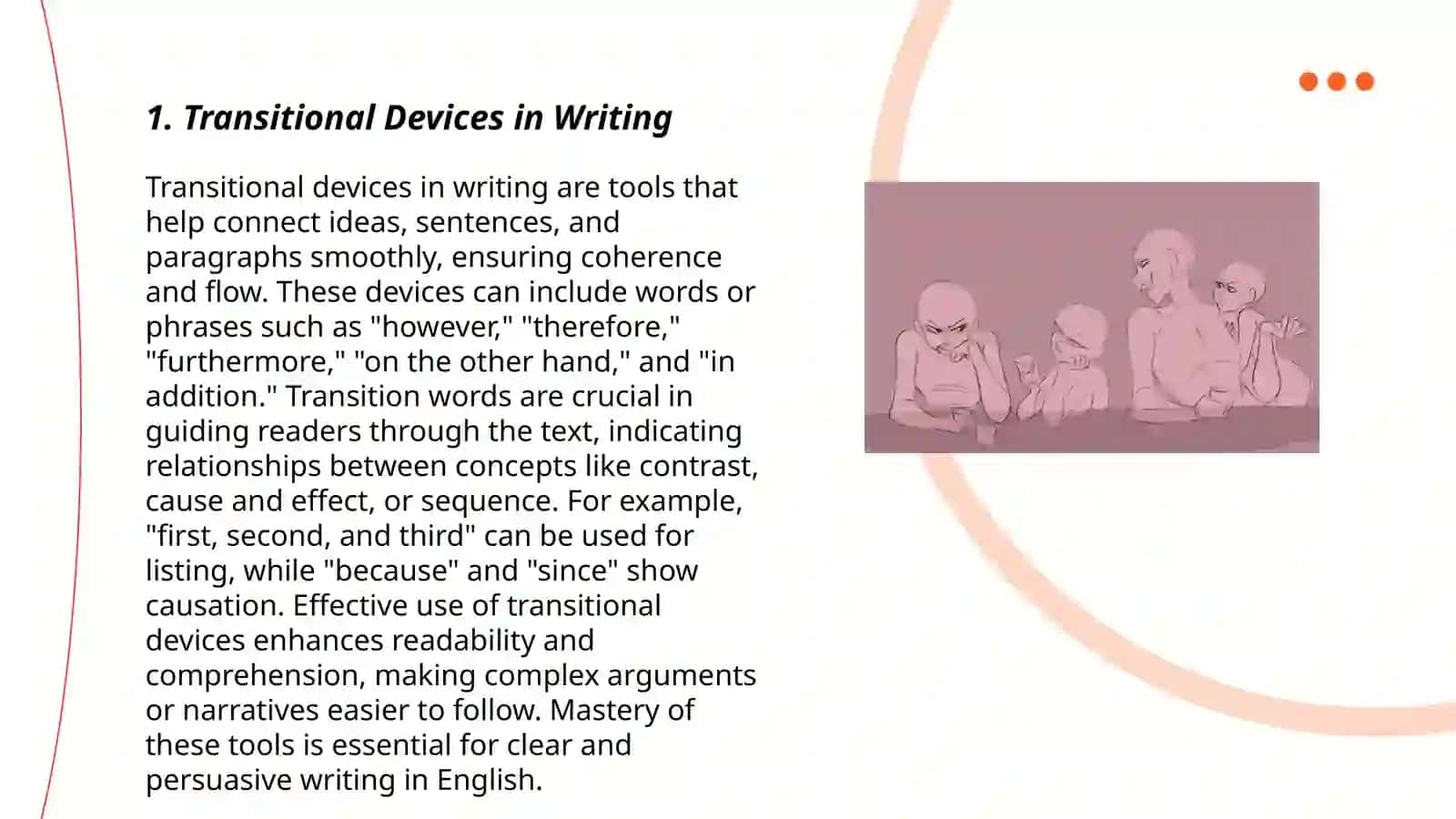 Transitional Devices in Writing 3