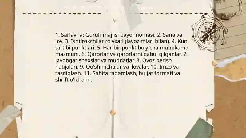 Guruh majlisi bayonnomasi 3