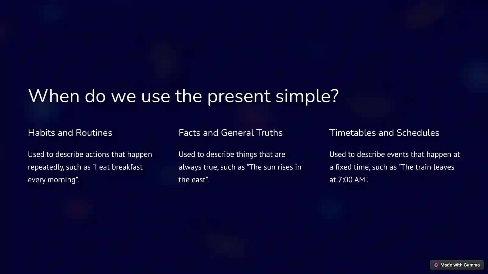 Present Simple Tense: A Beginner's Guide 3