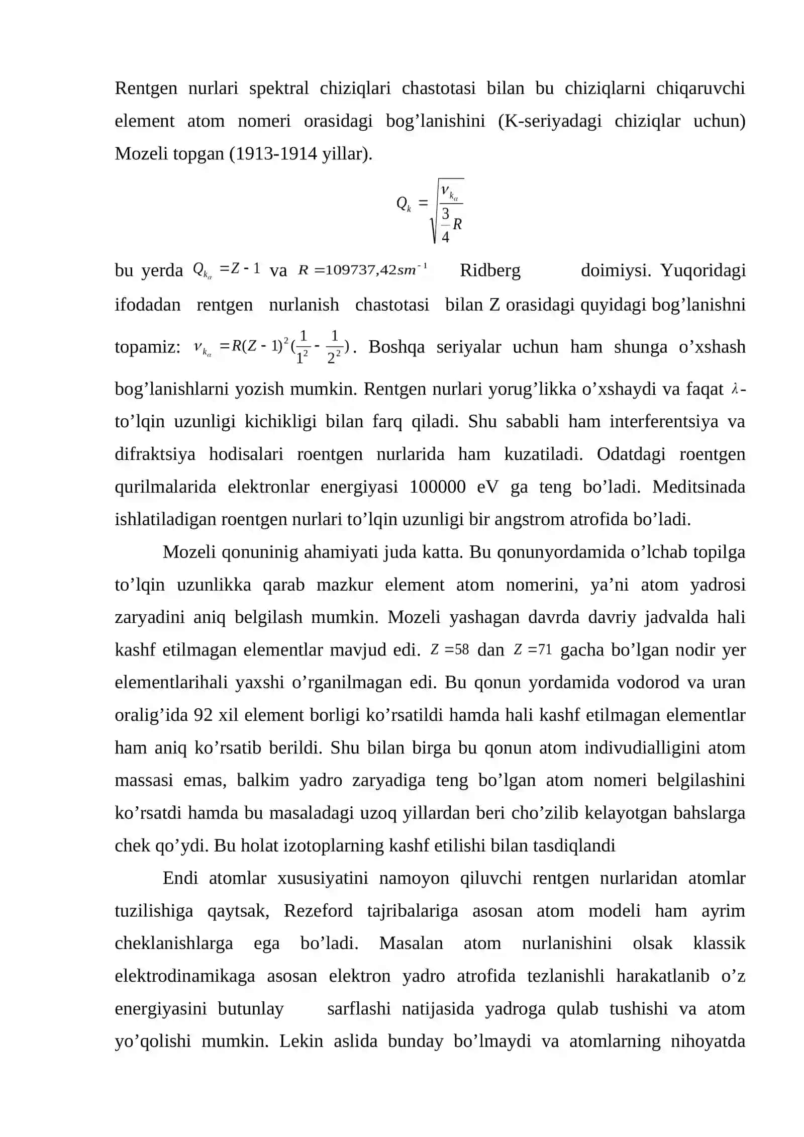 Atom nurlanishlari 3