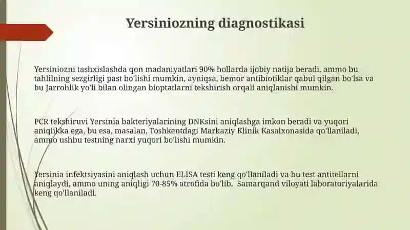 Yersinioz 3