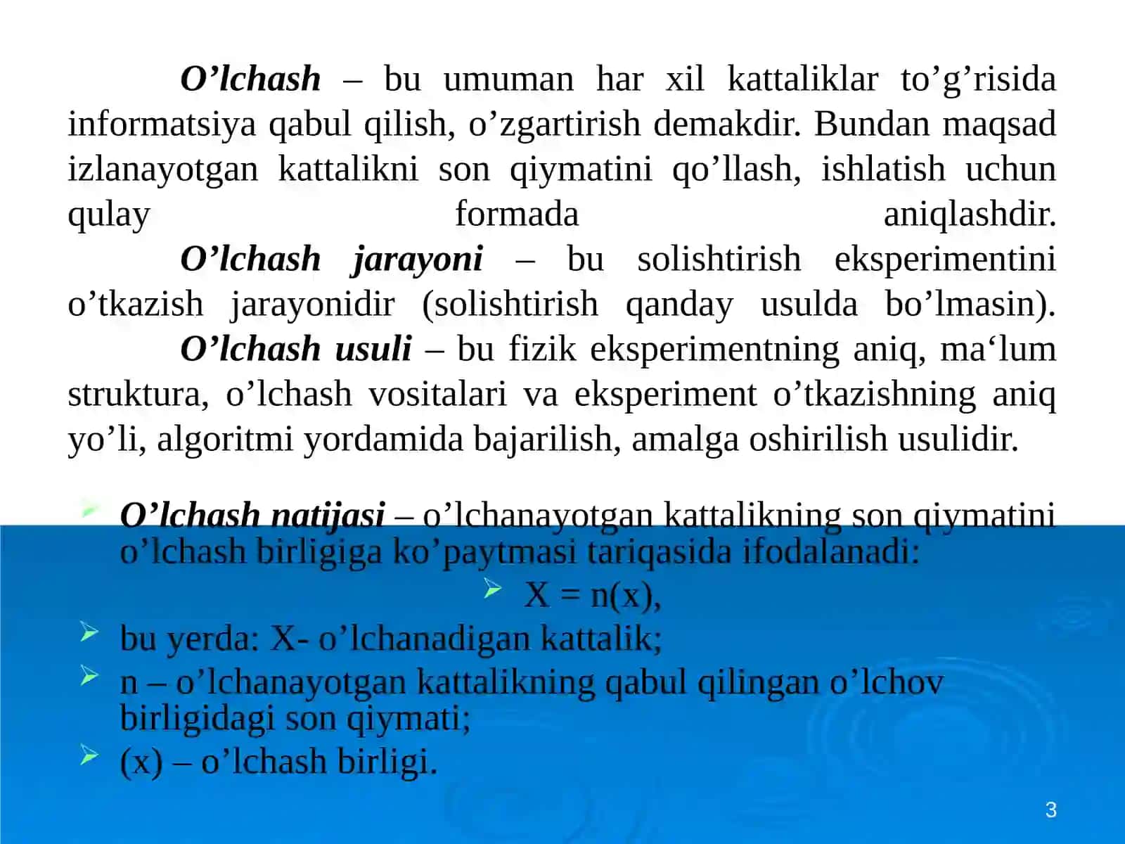 O’lchash   usullari   va   vositalari 3