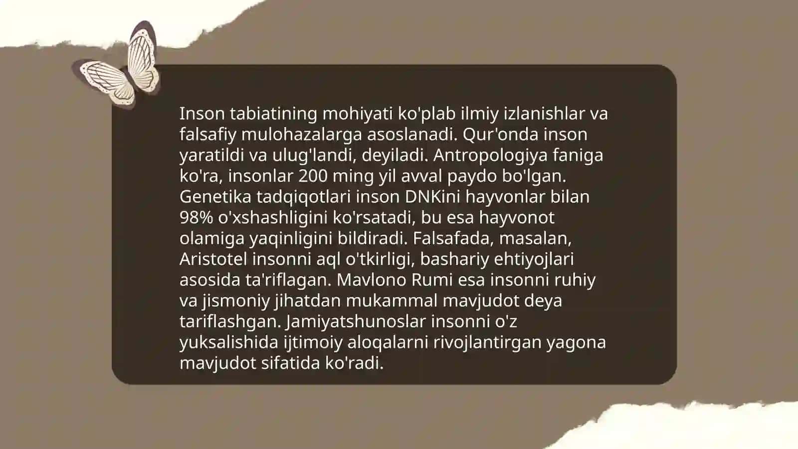 Insonning ma'naviy qadri 3
