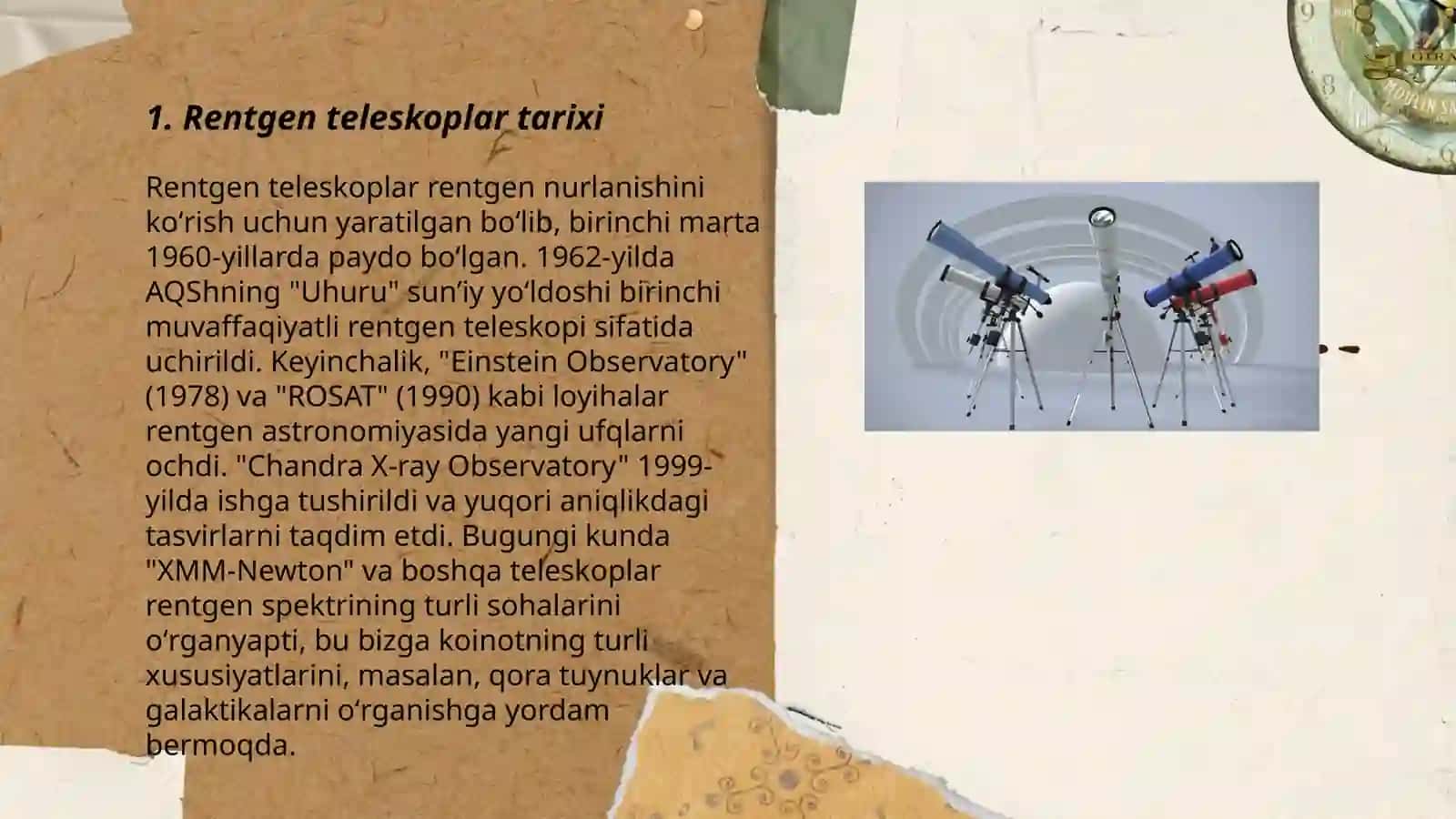 Rentgen teleskoplar 3