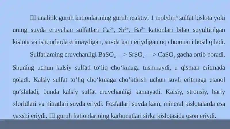 IIIanalitik guruh kationlari 3
