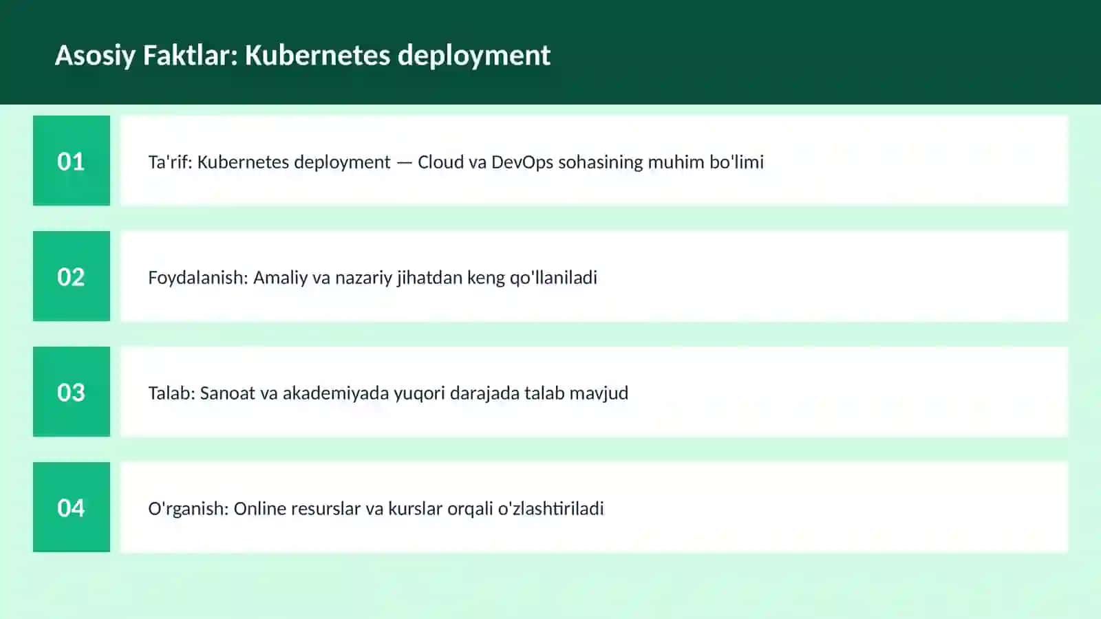 Kubernetes deployment 3