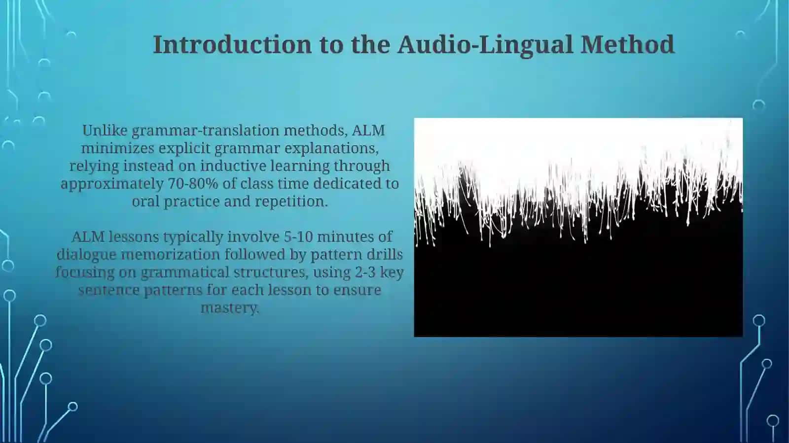 Audio-lingual method 3