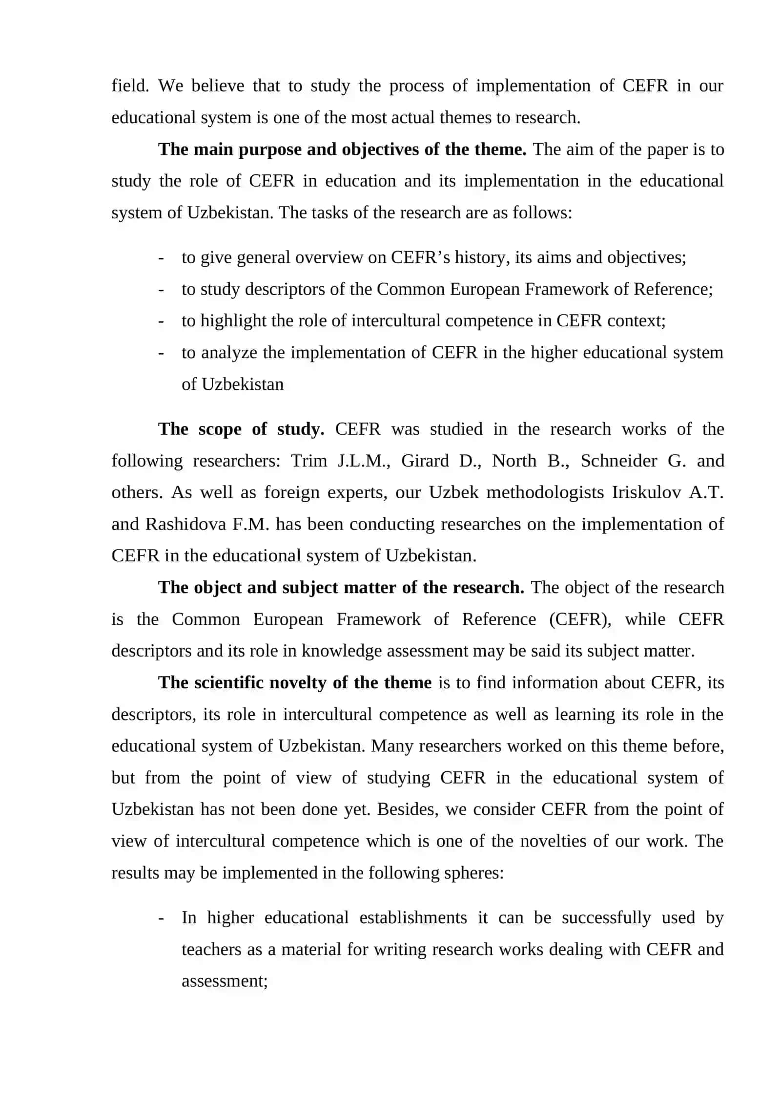 CEFR IN UZBEKISTAN 3