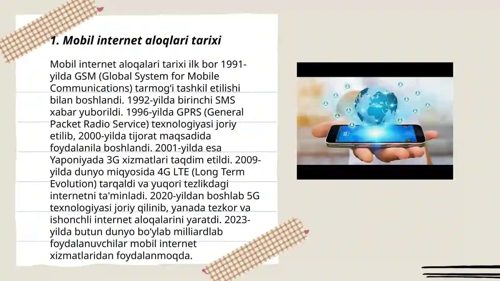 Mobil internet aloqlari 3