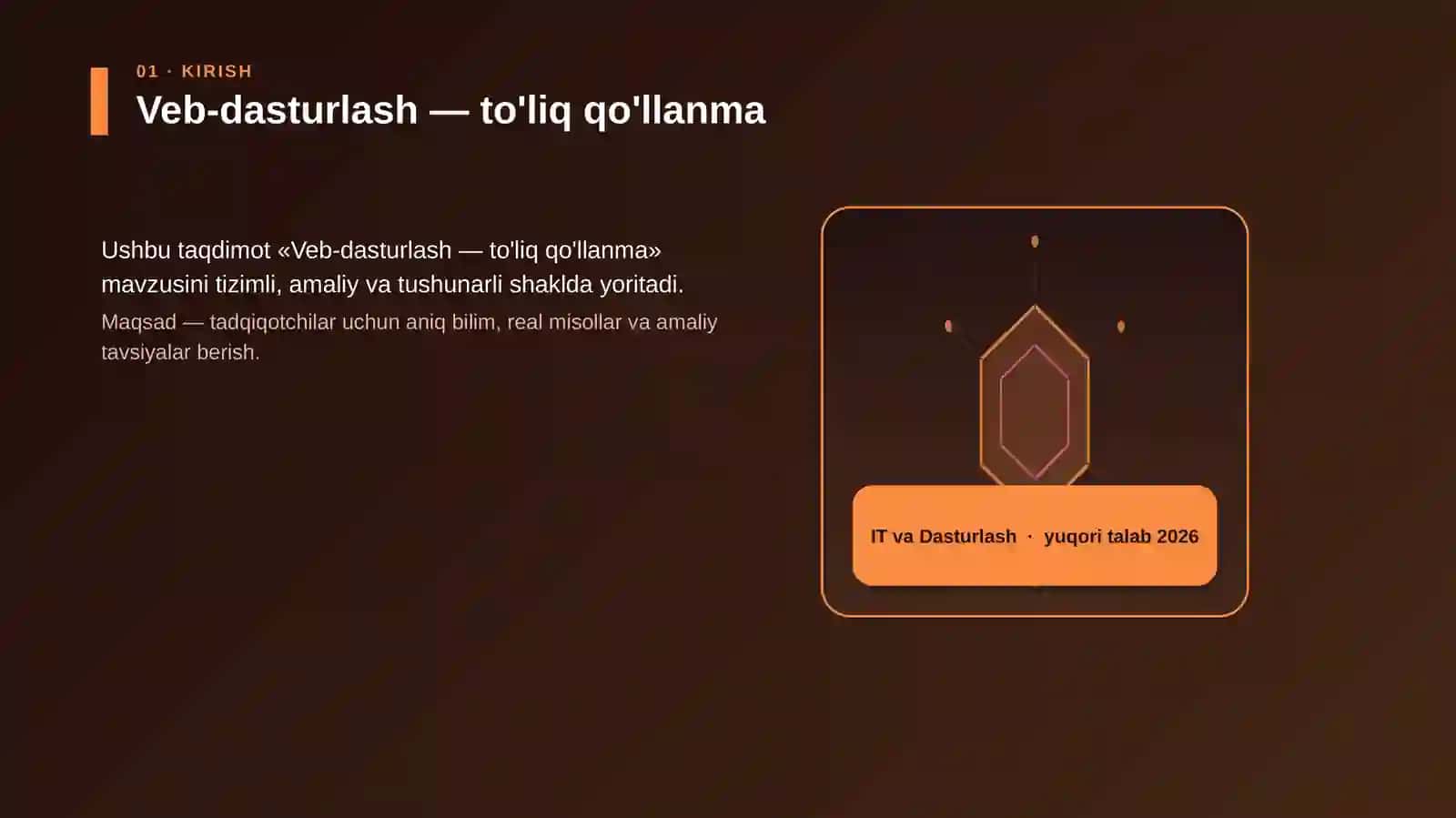 Veb-dasturlash — to'liq qo'llanma 3