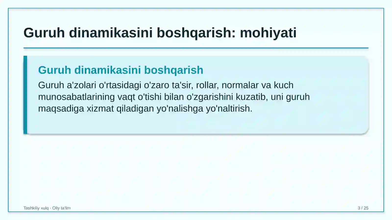 davlat qo'mitalarida guruh dinamikasini boshqarish 4582 3