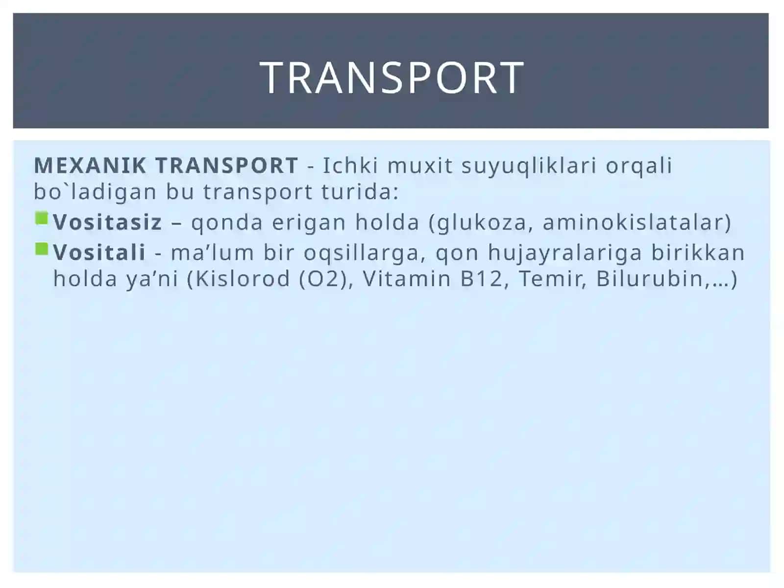 Passivtransport 3
