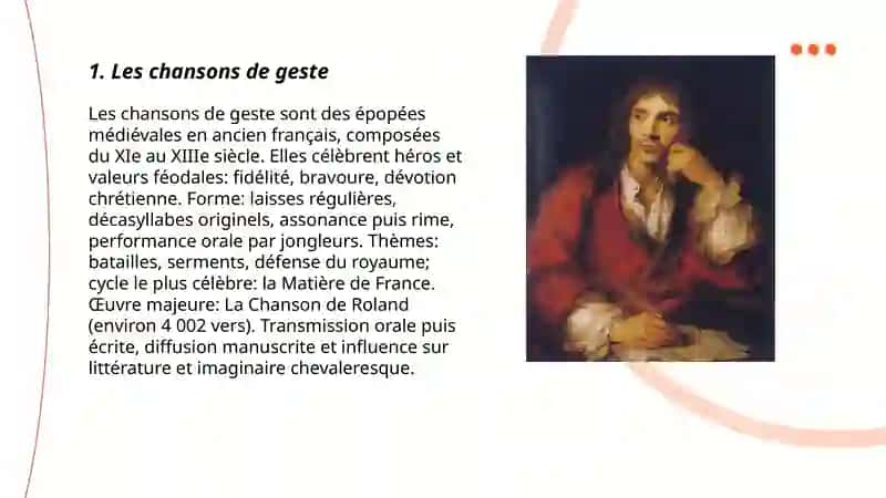 Les chansons de geste 3
